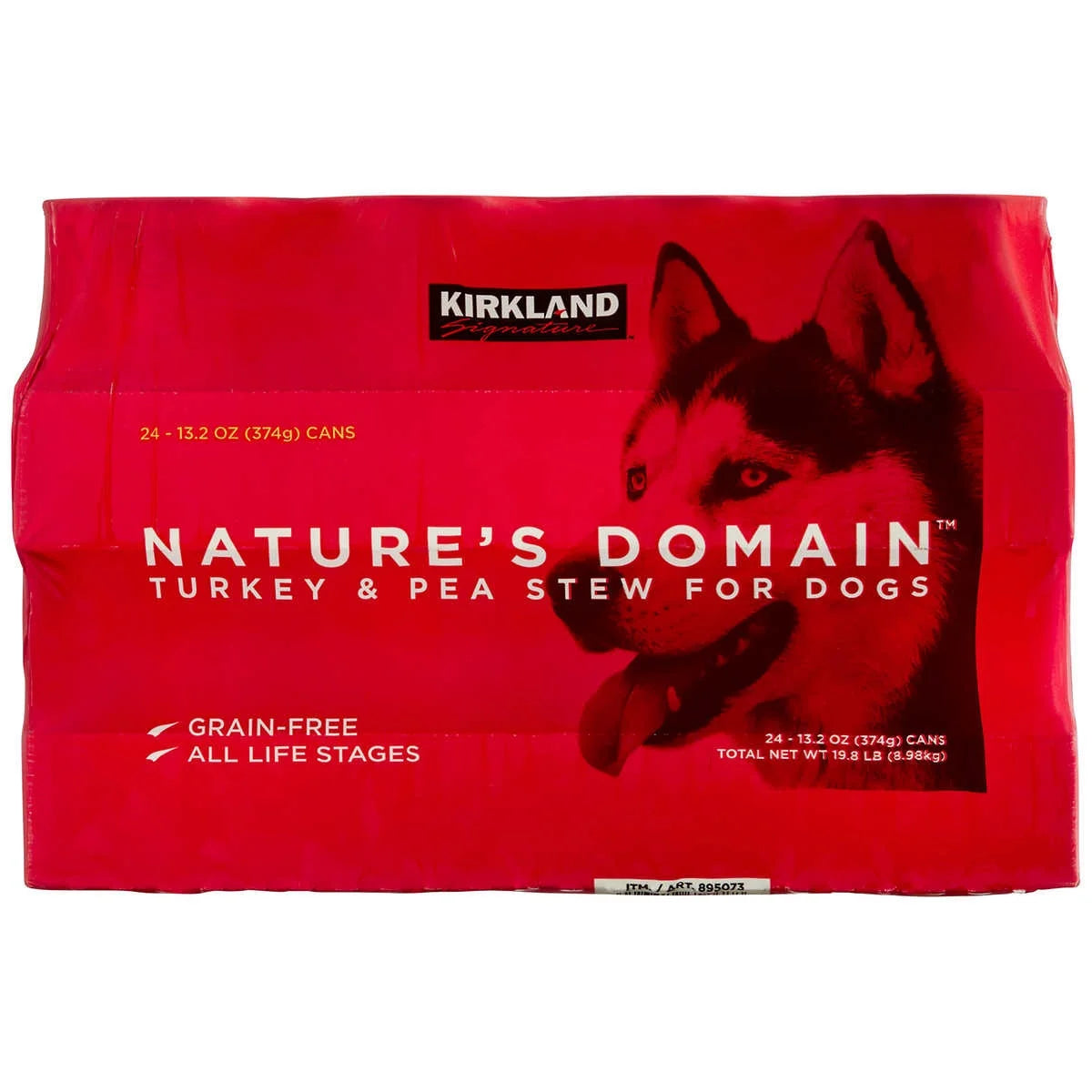 Nature'S Domain Canned Dog Food, Turkey & Pea Stew, 13.2 Oz, 24-Count 1PK